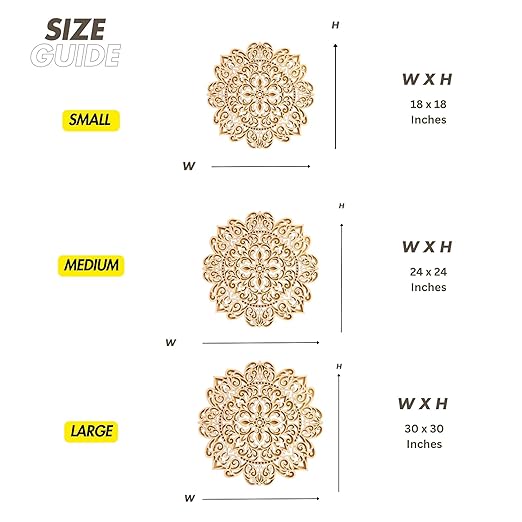 Ornate Design Multilayer Mandala Art