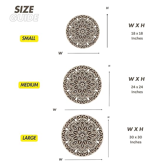 Circular Design Multi-layered Mandala Art