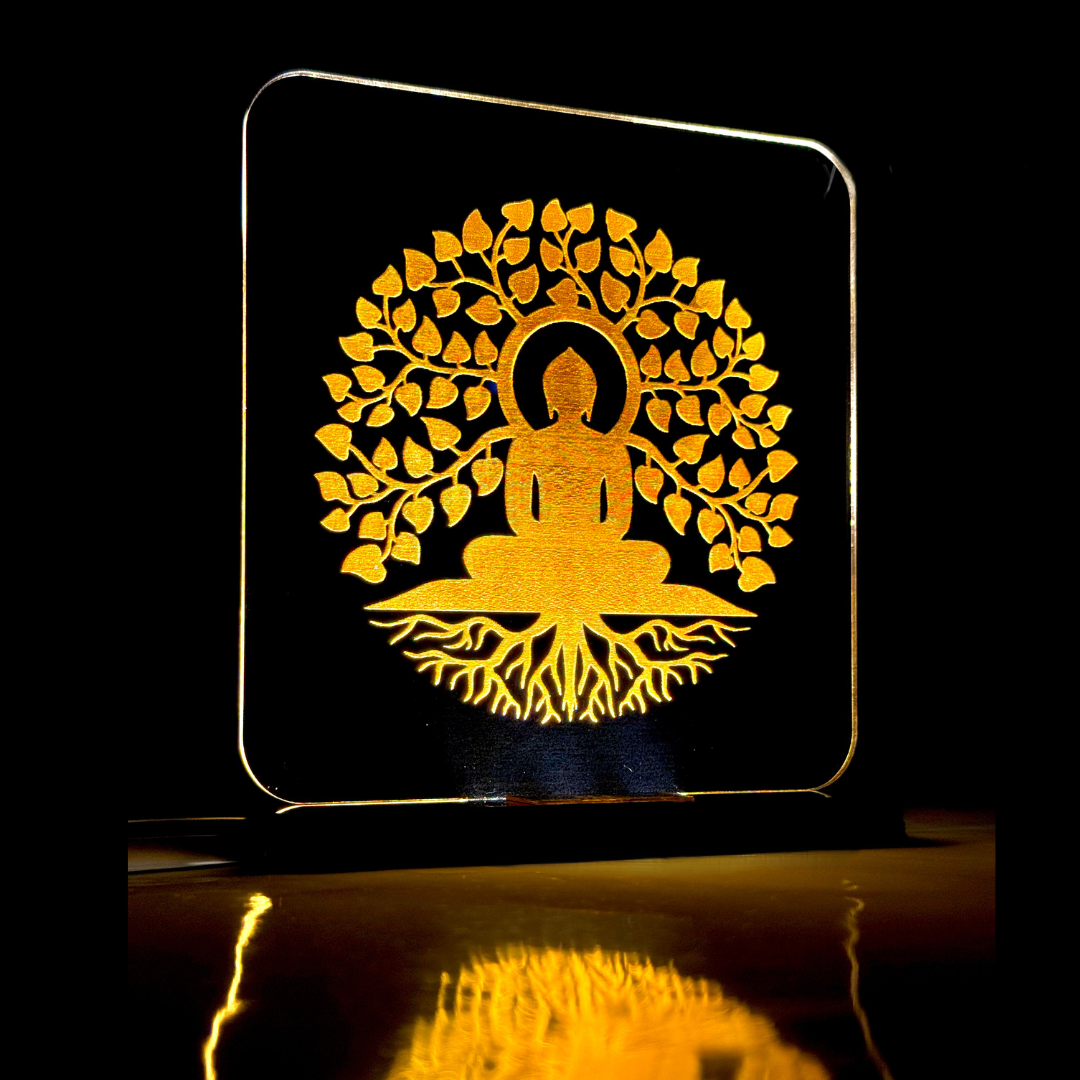 Gautam Buddha LED Light Lamp