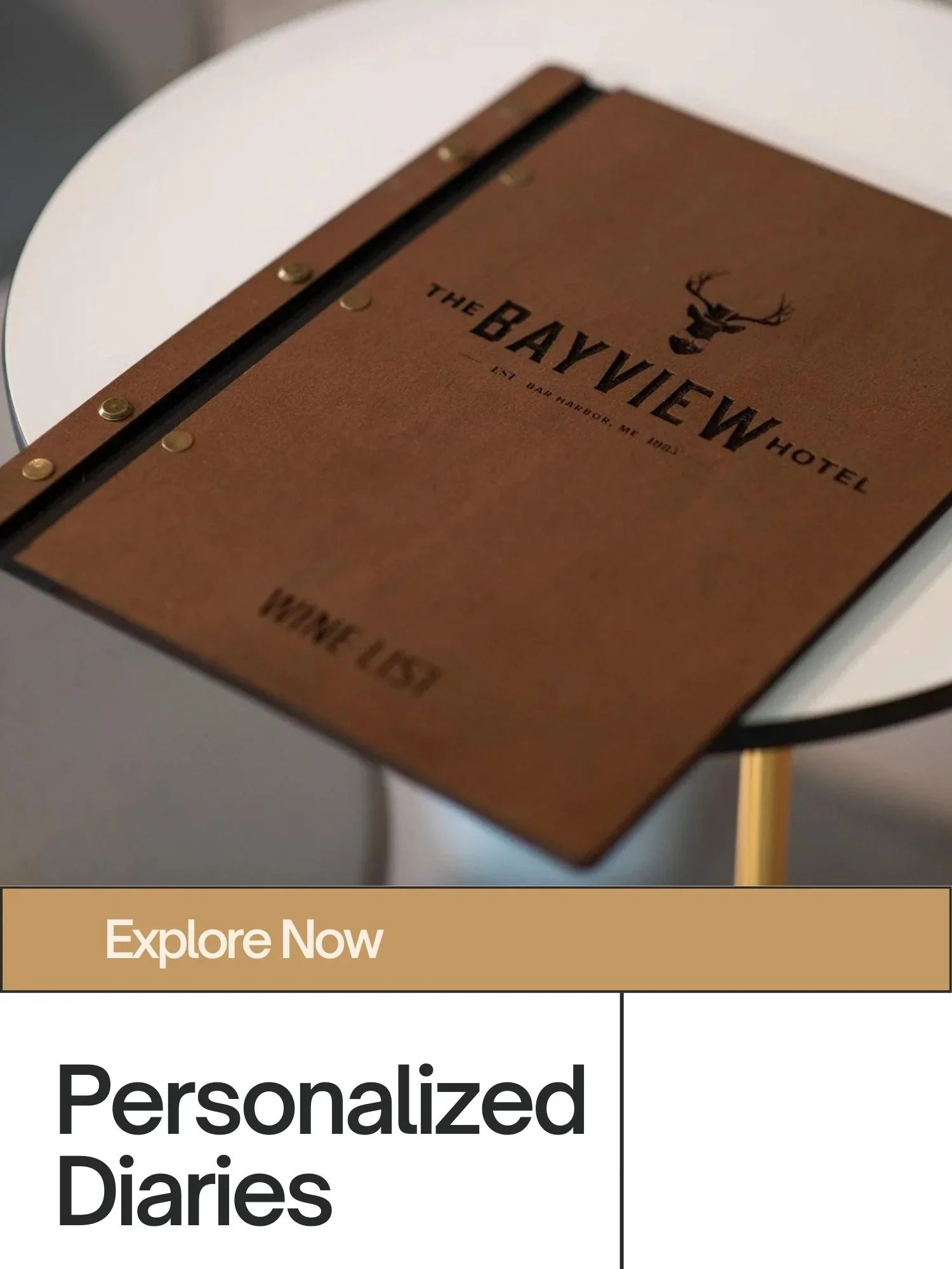 Wooden Notebooks & Book Covers