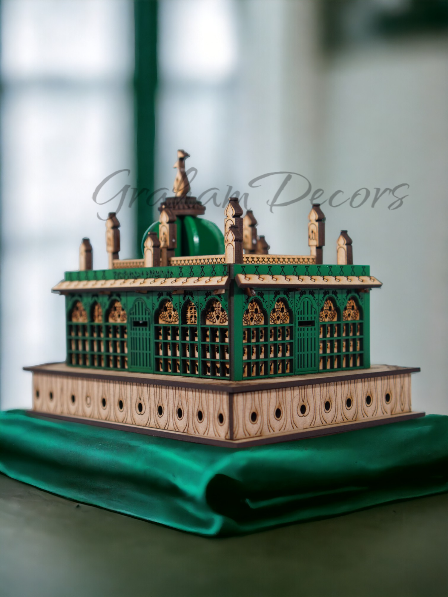 Experience the grandeur of our Kaliyar Sharif replica, resonating with the essence of the largest masjid in the world, largest mosque in the world and the majestic Masjid al Haram. Elevate your living room with captivating room decor ideas and house decor ideas, embracing the divine aura of sacred spirituality.