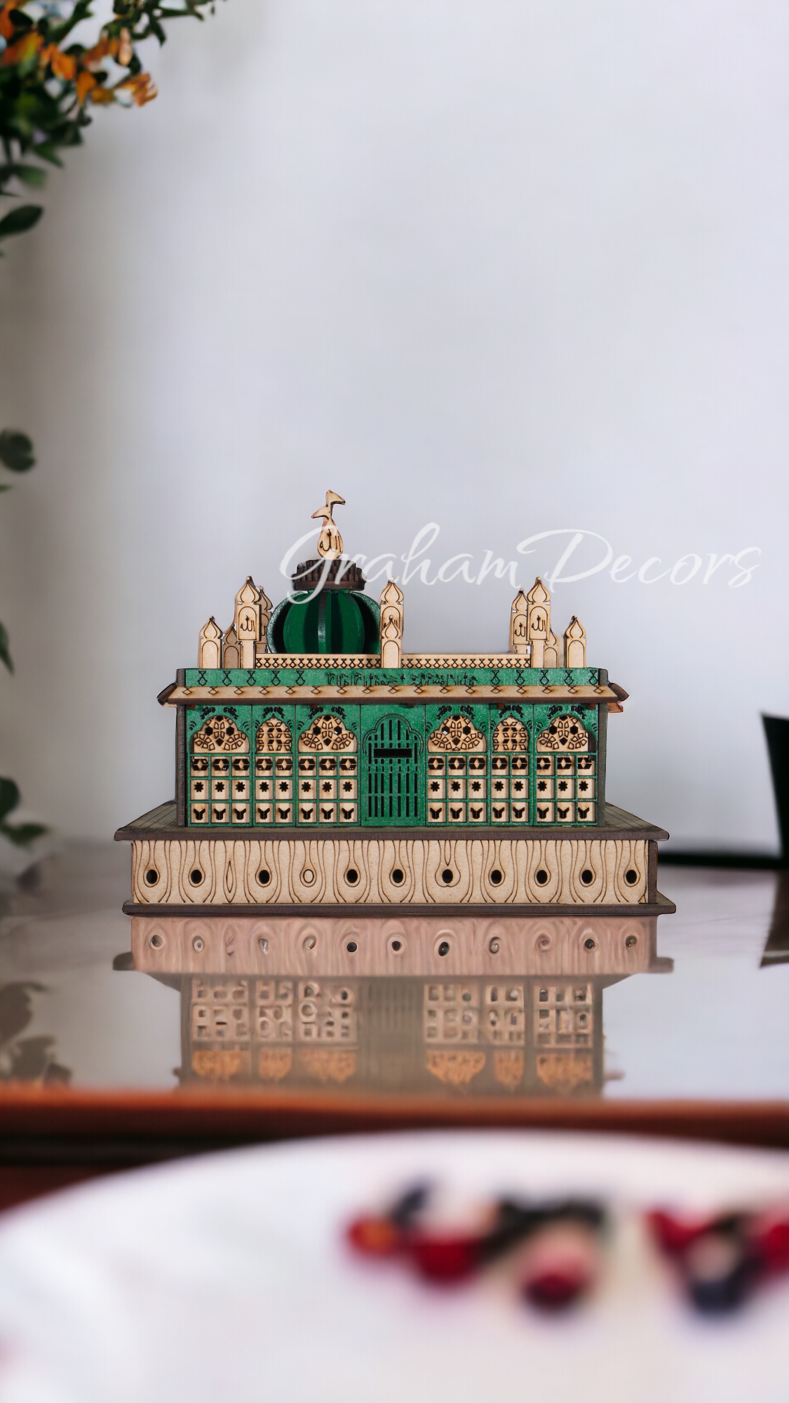 Step into the spiritual realm with our Kaliyar Sharif replica, embodying the elegance of living hall design and the charm of interior design by room. Inspired by the intricate details of drawing room design and interior design for hall, it resonates with the sacredness of Jamia Masjid and the tranquility of Juma Masjid near me. Delve into the divine aura of KGN Dargah, elevating your space with timeless spirituality.