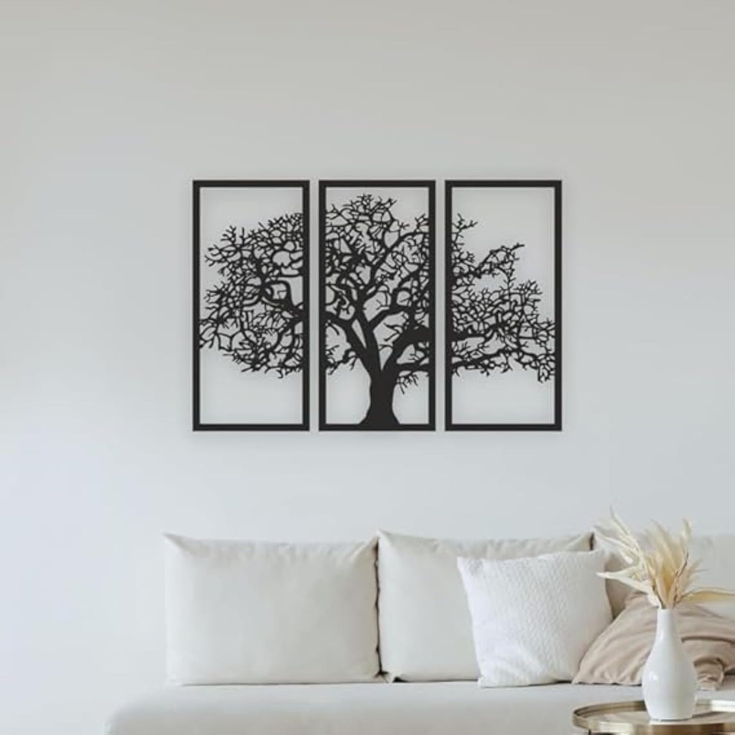 Tree of Life 3 Panels Wooden Wall Decor Art