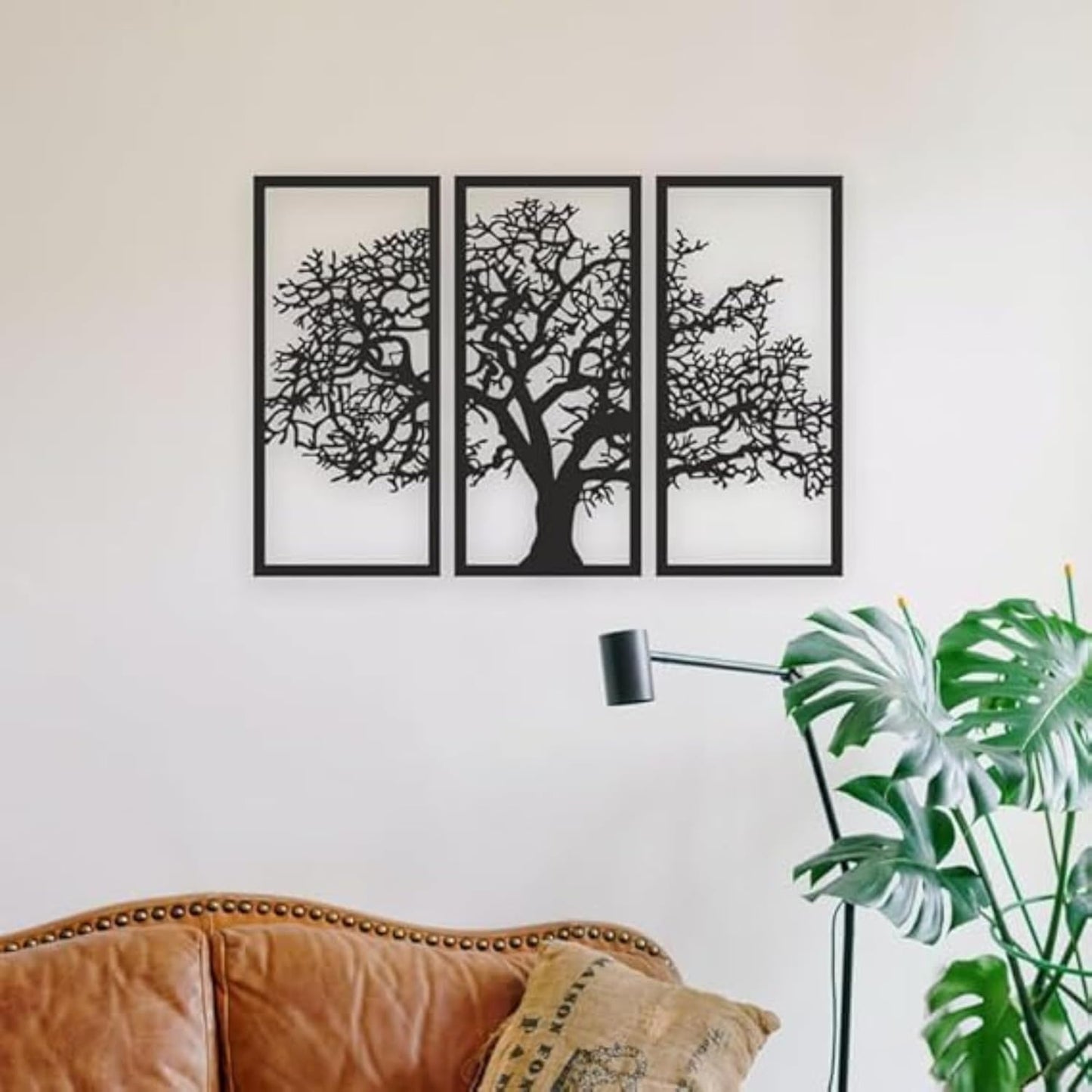 Tree of Life 3 Panels Wooden Wall Decor Art