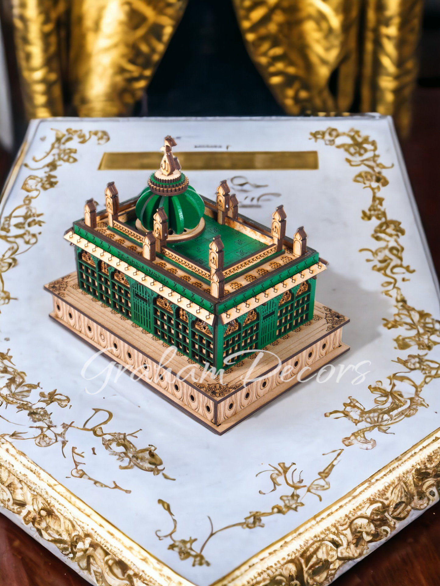 Transform your space with captivating home interior ideas and room design ideas. Explore decor stores near me for the perfect accents to complement your décor. Embrace the spiritual essence of Al Haram Mosque and Ali Dargah with our exquisite Kaliyar Sharif replica.