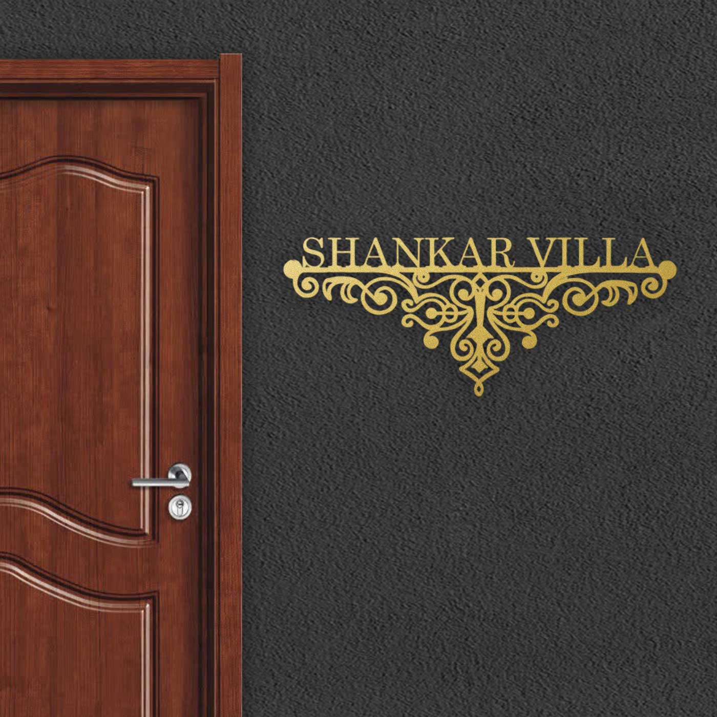 Personalized 3D Name Plate for Villa