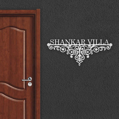 Personalized 3D Name Plate for Villa