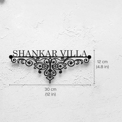 Personalized 3D Name Plate for Villa