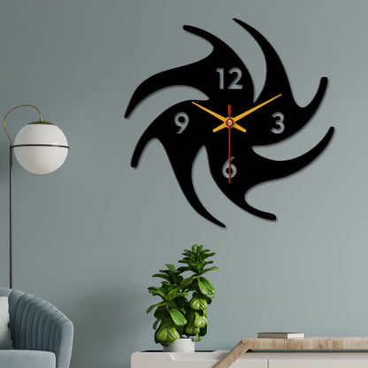 Modern Look Wooden Wall Clock