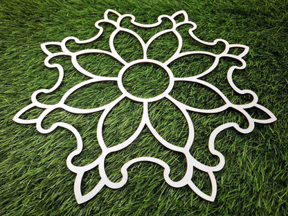 Mandala Blossom Design Pre Marked Rangoli