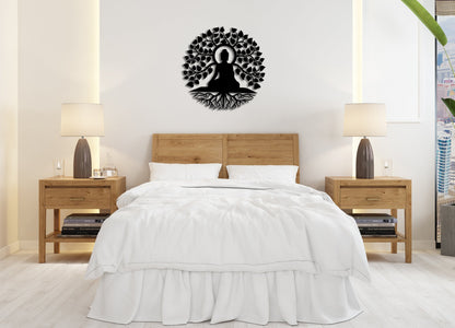 Peaceful Buddha Wall Art Decoration