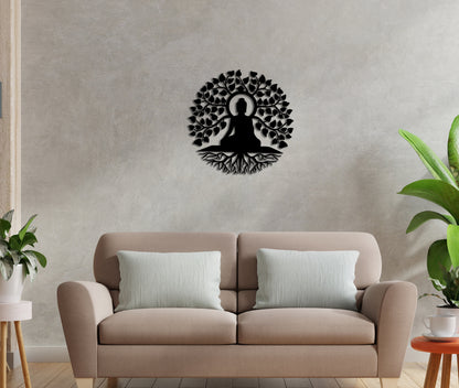 Gautam Buddha Portrait Wall Art