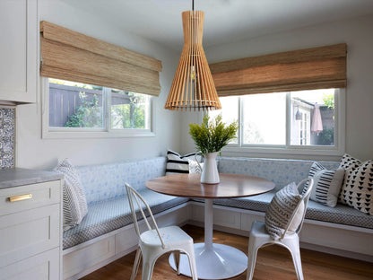 Minimalist Wood Cone Pendant Lighting