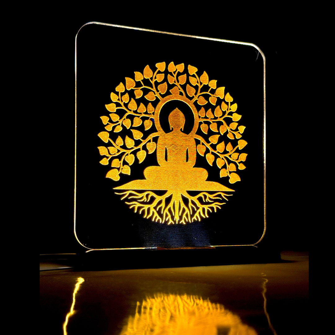 Lord Buddha LED Light Lamp