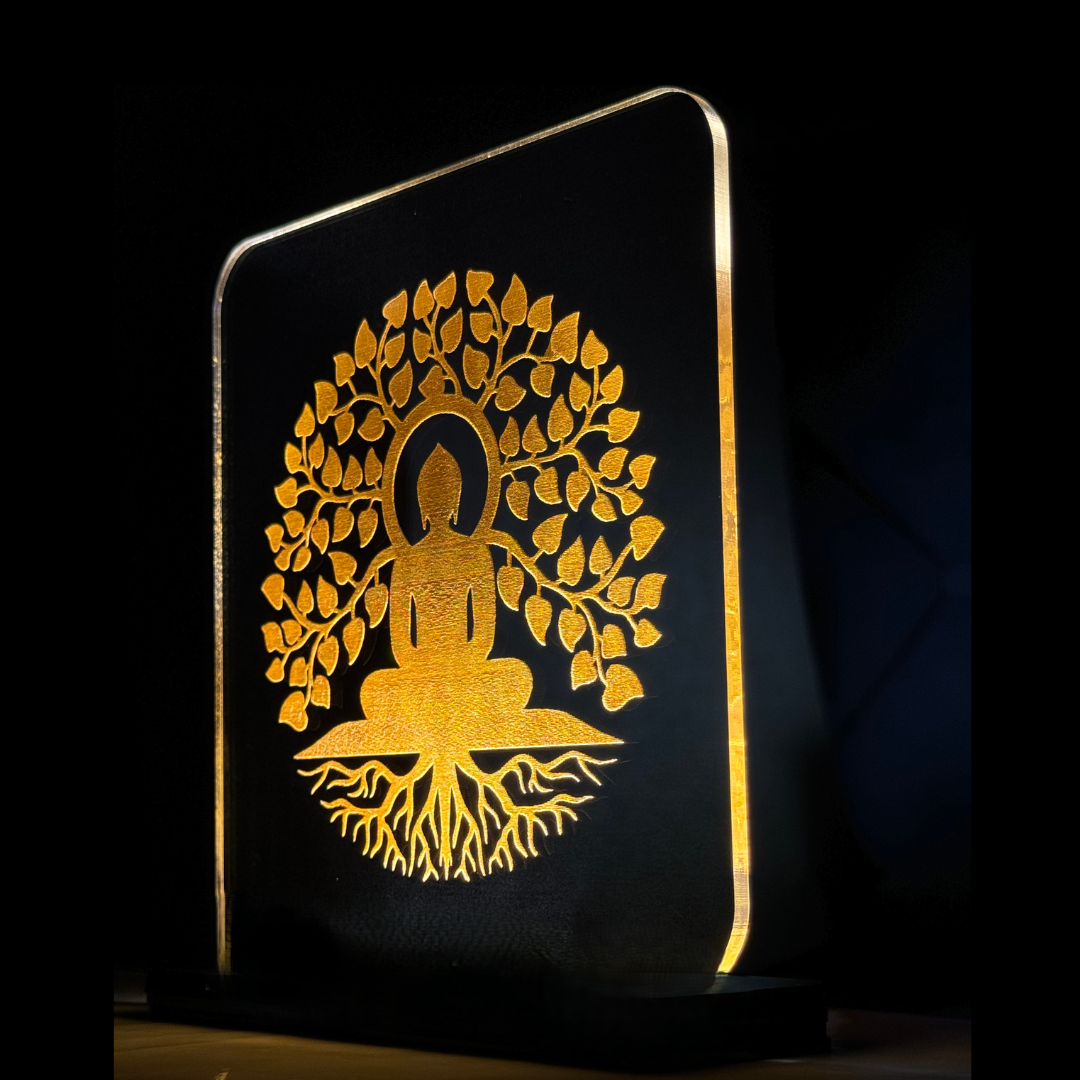 Lord Buddha LED Light Lamp