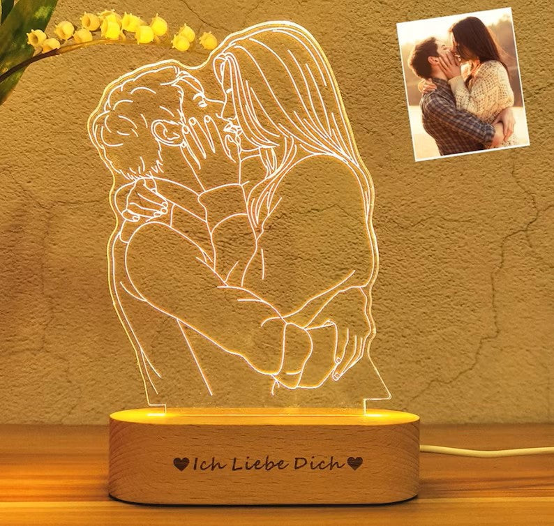 Personalized Photo Acrylic Lamp