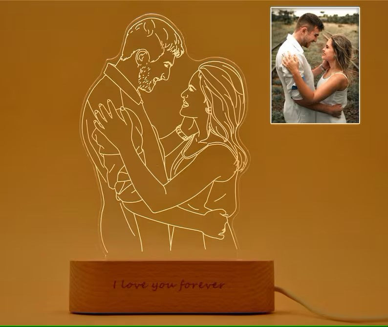 Personalized Photo Acrylic Lamp