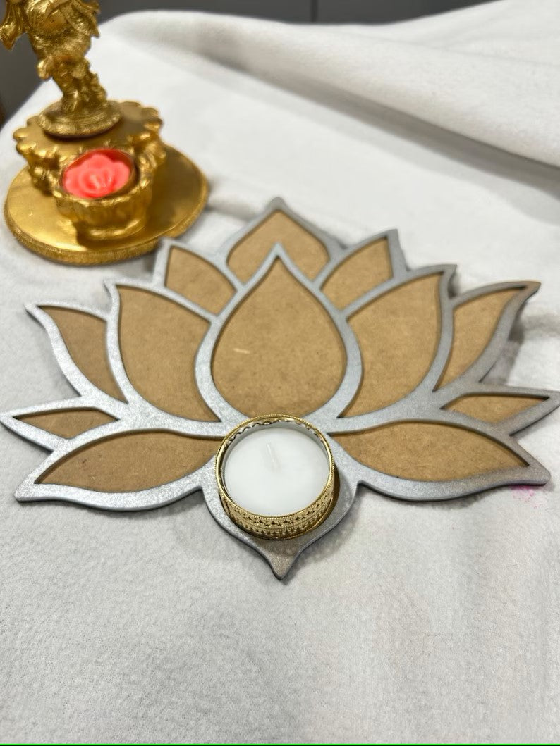 Lotus Design Pre Marked Rangoli