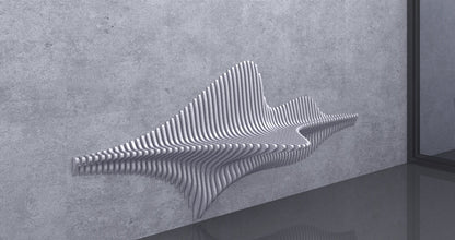 3D Wooden Parametric Shape Wall Art