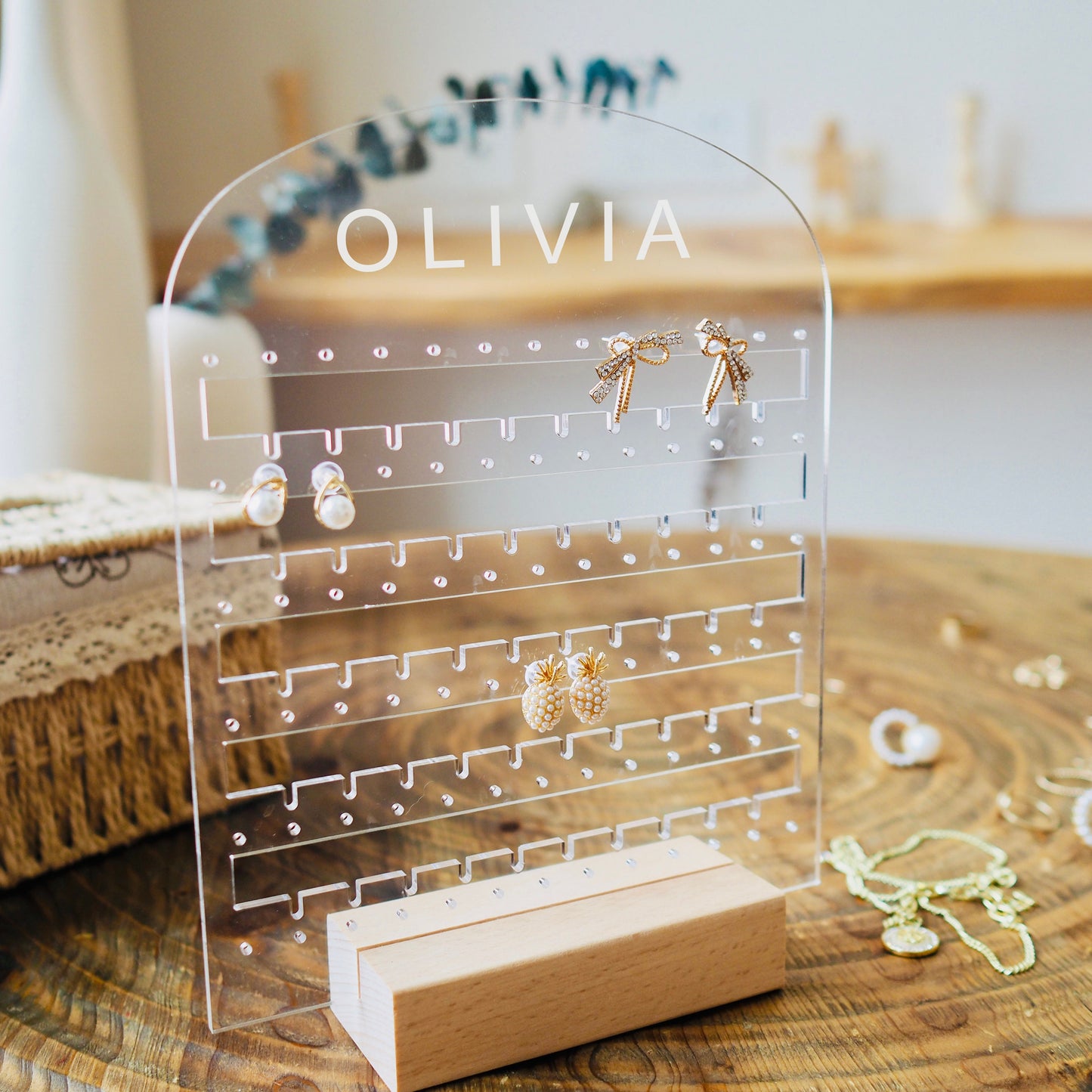 Personalised Jewellery Stand With Name