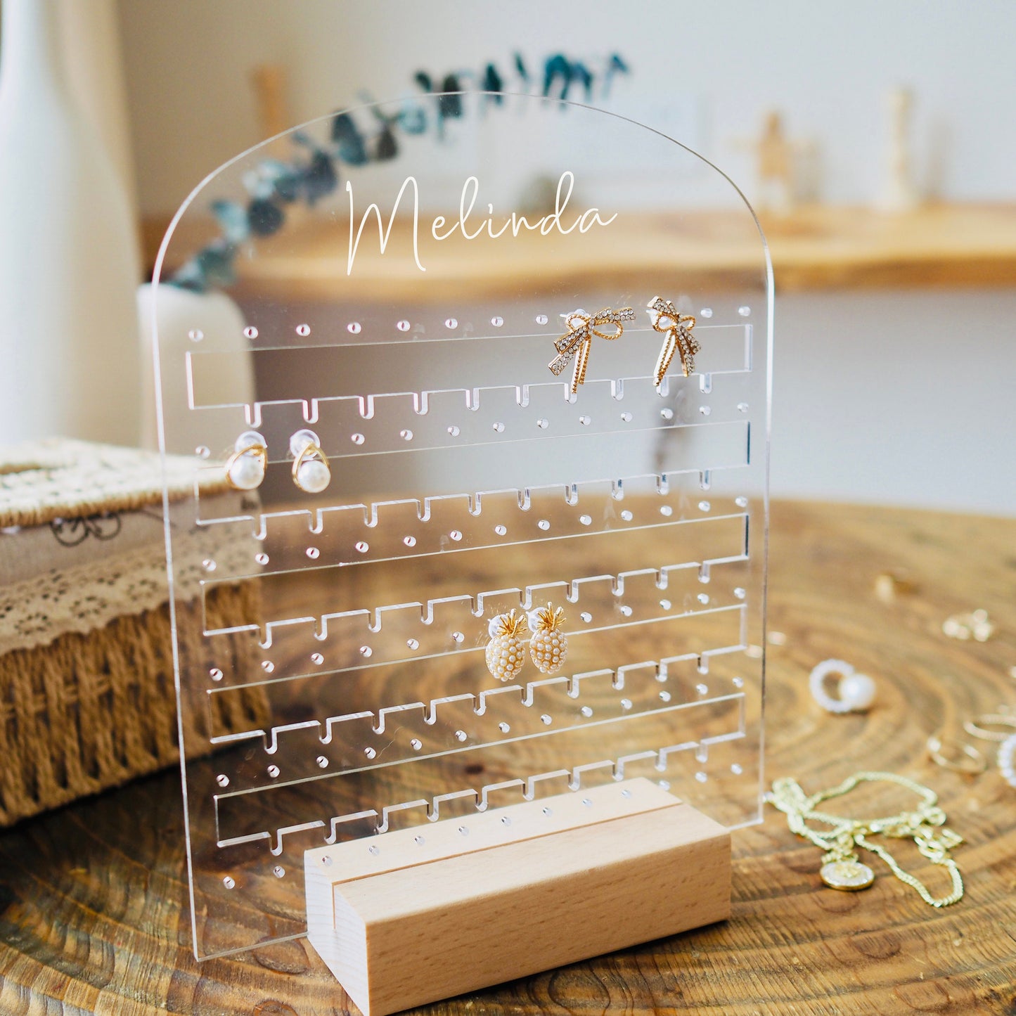 Personalised Jewellery Stand With Name