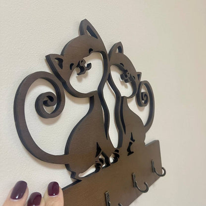 Fancy Cat Key Holder