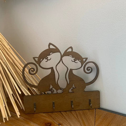 Fancy Cat Key Holder