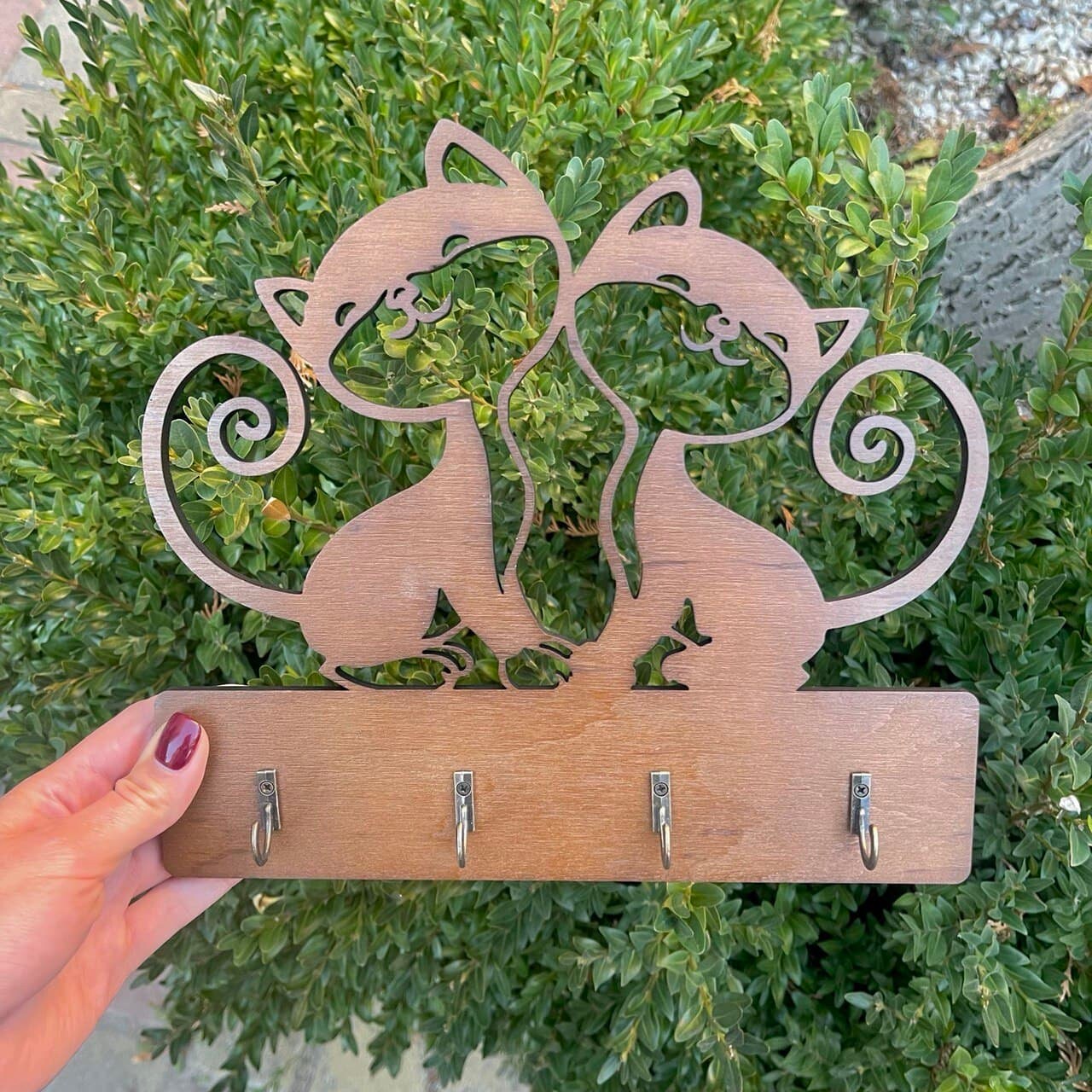 Fancy Cat Key Holder