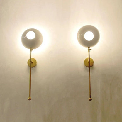 Handmade Pair of Italian Wall Lights