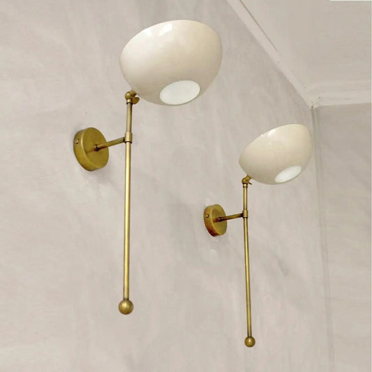 Handmade Pair of Italian Wall Lights