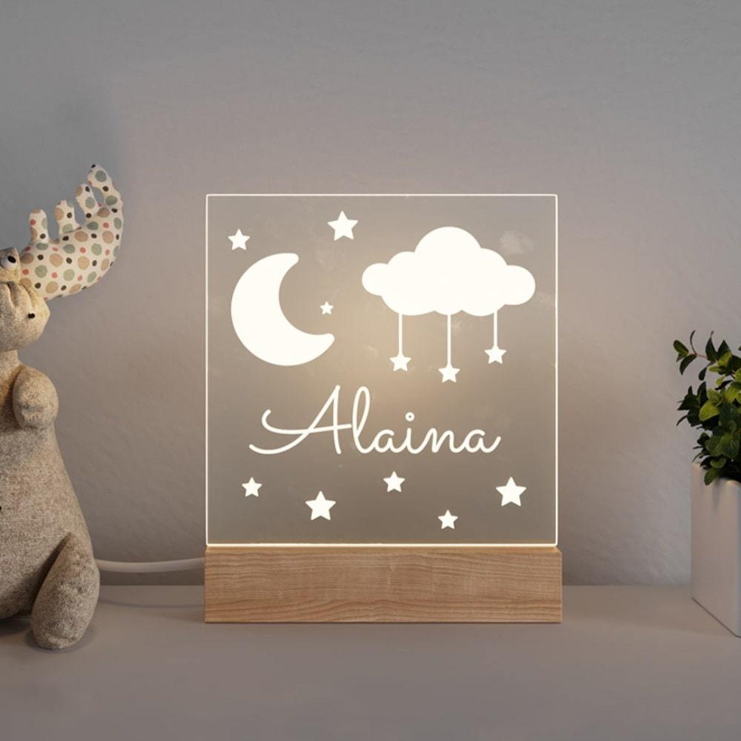 Personalized Acrylic Table Night Lamp