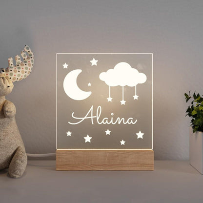 Personalized Acrylic Table Night Lamp