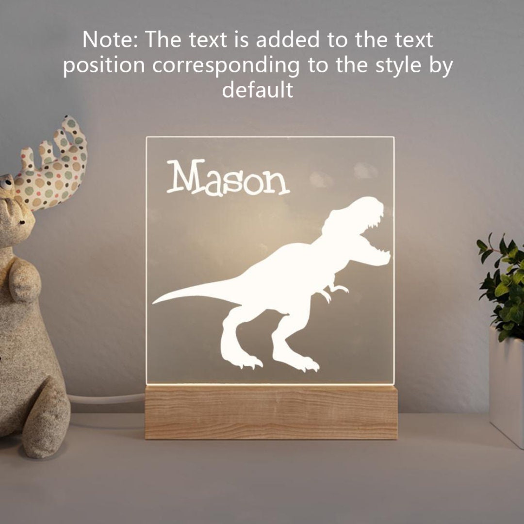 Personalized Acrylic Table Night Lamp