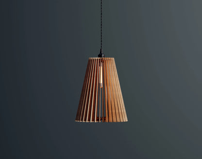 Wooden Pendant Ceiling Lamp Shade