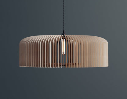 Modern Wooden Pendant Lampshade