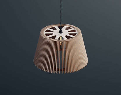 Modern Handmade Wooden Ceiling Lampshade