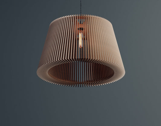 Modern Handmade Wooden Ceiling Lampshade