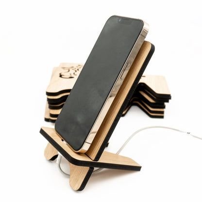 Wooden Phone With Multiple Designs