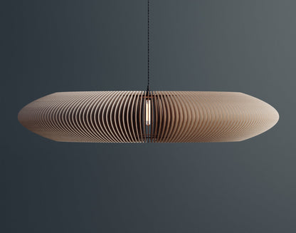 Modern Handmade Wooden Pendant Lampshade