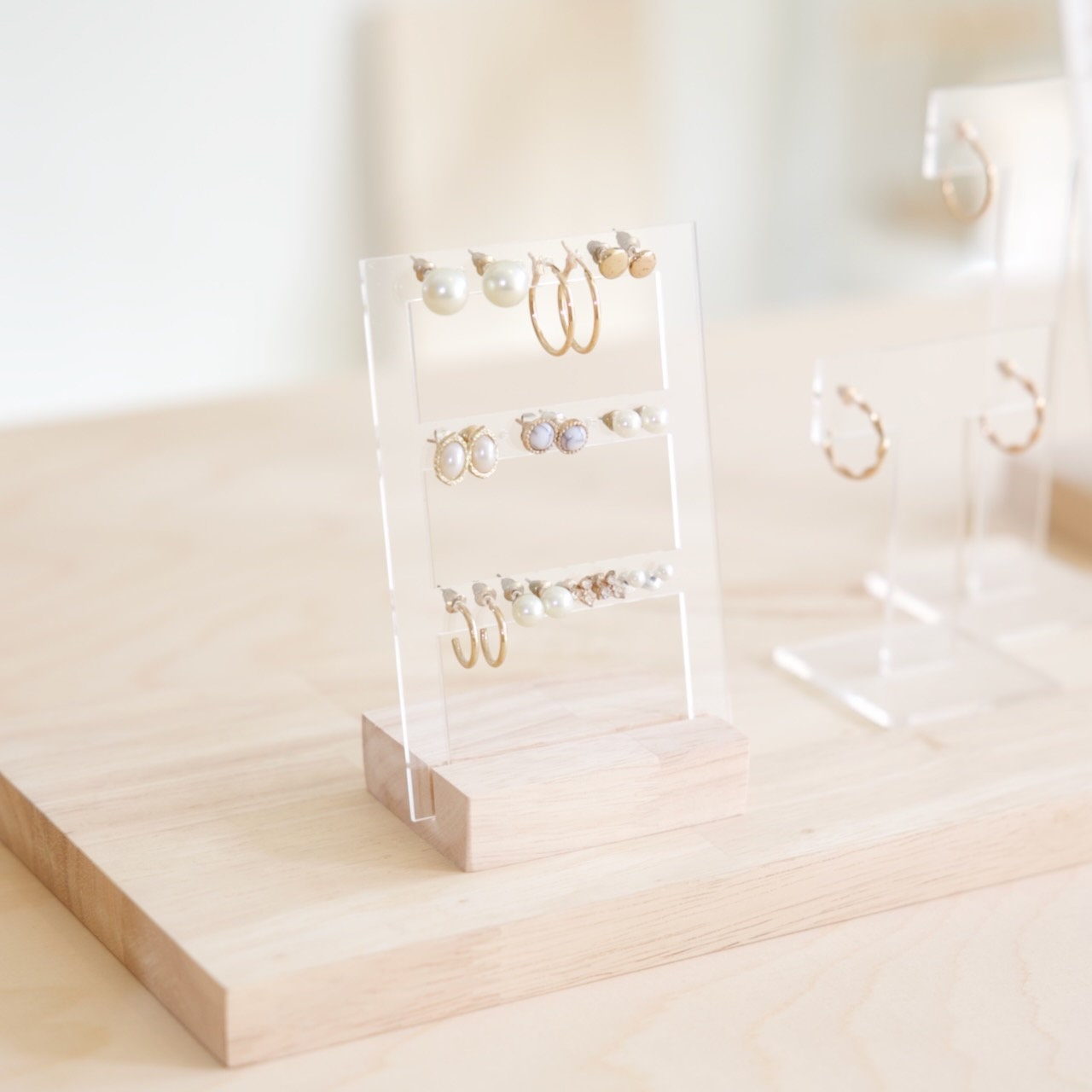 Jewellery Stand With 3 Rows