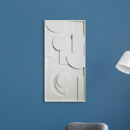 Shapes Design Modern Wooden Wall Art