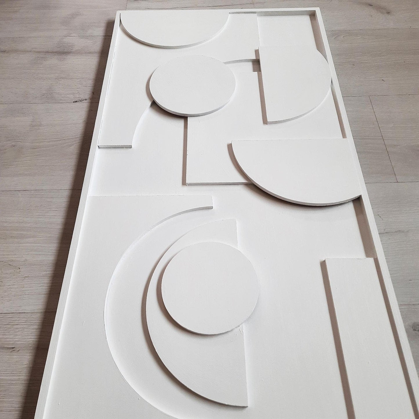 Shapes Design Modern Wooden Wall Art