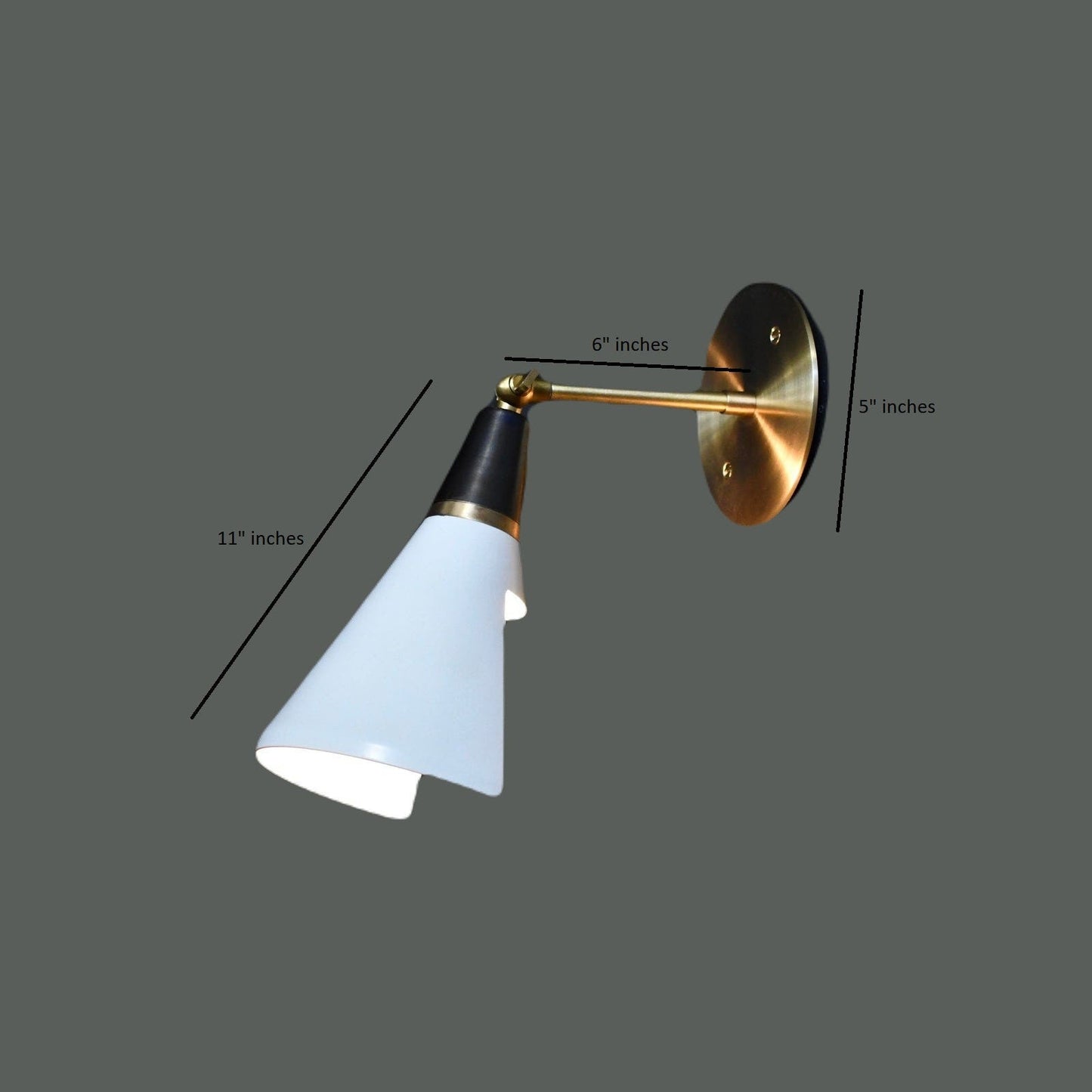 Modern Brass Handmade Wall Scone Wall Light