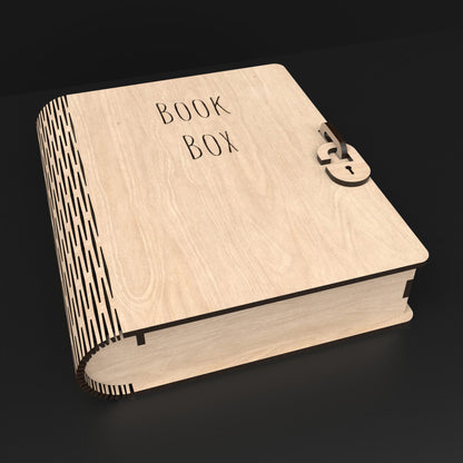 Custom Name Book Box