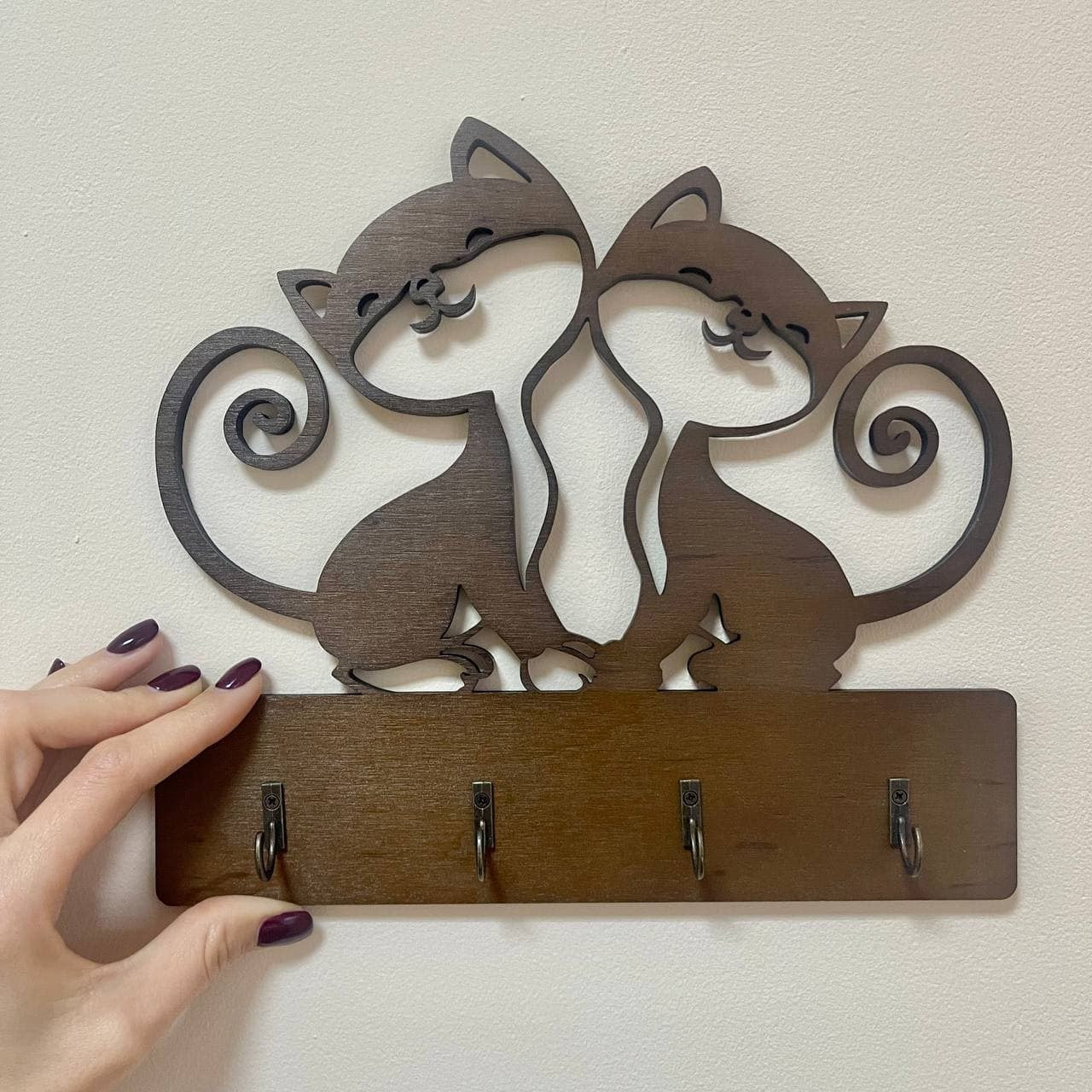 Fancy Cat Key Holder