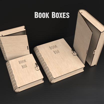 Custom Name Book Box