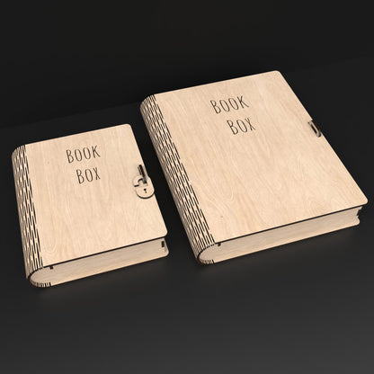 Custom Name Book Box