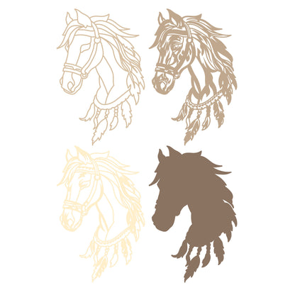 Horse Multi Layered Design