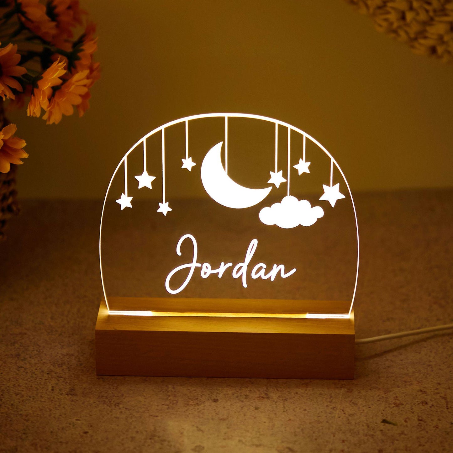 Personalized Acrylic Table Lamp