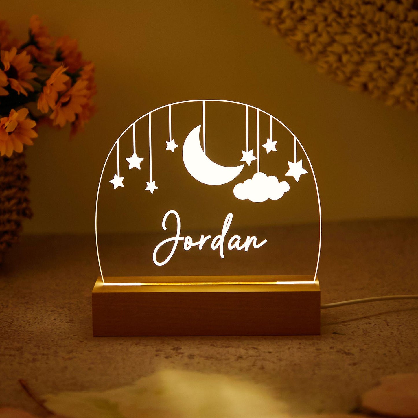 Personalized Acrylic Table Lamp